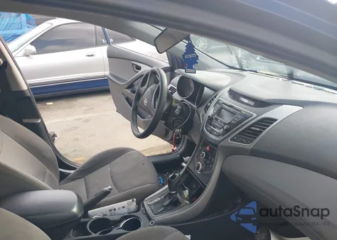 2016 Hyundai Elantra Se from USA, damaged, VIN 5NPDH4AE0GH684332